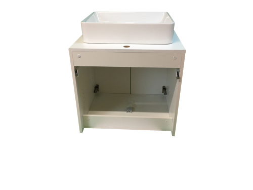 Тумба с раковиной Sintesi STL.W7019_SIN-LVB-APP-407 60х55х50 подвесная цвет белый - фото 3