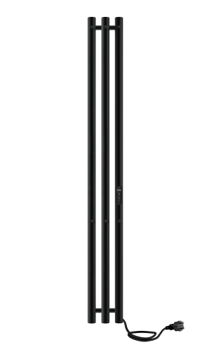 Полотенцесушитель Indigo  Style 3 LSE120-13BRRt 13х120 электрический черный муар - фото 2