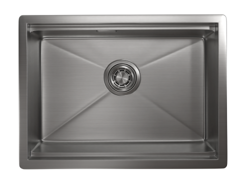 Кухонная мойка Granula Kitchen Space 6045U, СТАЛЬ САТИН 60х45 цвет сталь сатин поверхность матовая - фото 2