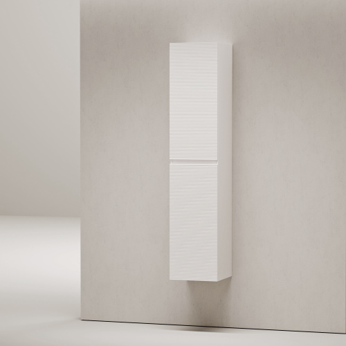 Шкаф-пенал Sancos FOLK PFL35W 35х35х165 подвесной цвет белый - фото 3