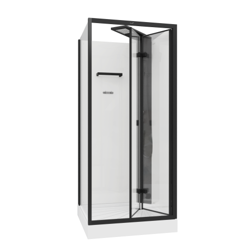 Душевая кабина Cerutti SPA BELLA90B 90х90 квадратная без крыши - фото 5