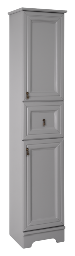 Шкаф-пенал Misty Лувр П-Лвр04035-1504П 38х31х179 напольный - фото 3
