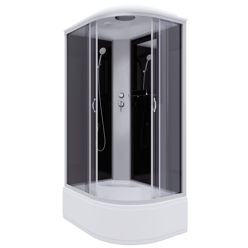 Душевая кабина Niagara Classic 25101434L 120х80 асимметричная с крышей ориентация левая