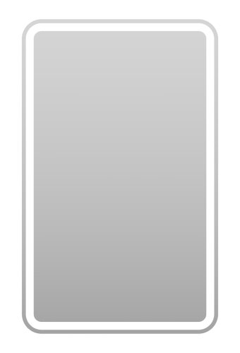 Зеркало в ванную Misty Зеркала (сенсорные) П-Нео050080-3ПРСНККУ 50х80 - фото 2