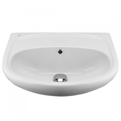 Раковина из сантехнического фарфора Santek Анимо 1WH110499 44х55 подвесная цвет белый - фото 2