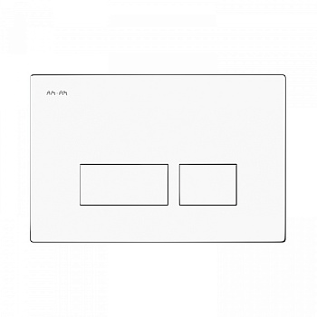 Клавиша смыва пневматическая Am.Pm Pro S I047001 цвет белый глянцевый
