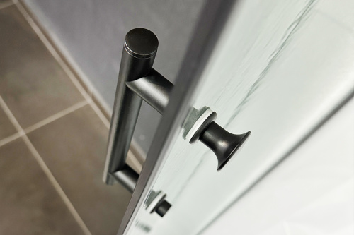 Душевая кабина Royal Bath HK RB90HK1-M-BL Practic 90х90 четверть круга с крышей ориентация универсальная - фото 4