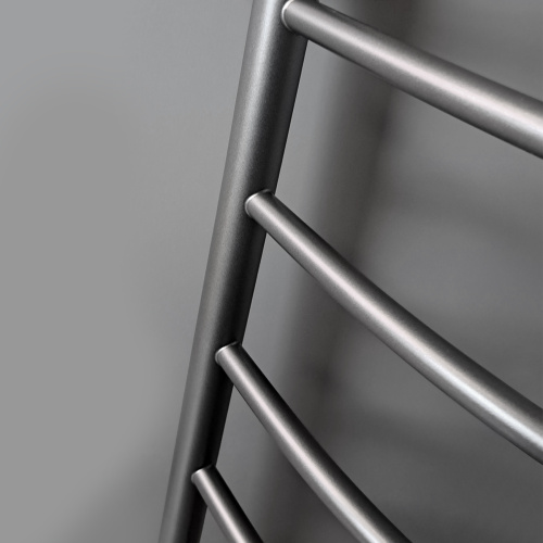 Полотенцесушитель Indigo Arc LASW70-40GFM-б/п-60 48х70 водяной графит - фото 5