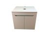 Тумба с раковиной Sintesi STL.W7019_SIN-LVB-APP-403 60х60 подвесная цвет белый