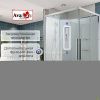 Душевая кабина AvaCan K K2080N 80х80 прямоугольная без крыши ориентация универсальная