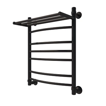 Полотенцесушитель Veconi Nemi-B N6050B-B 50х60 водяной черный