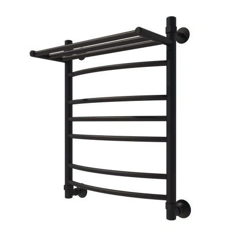 Полотенцесушитель Veconi Nemi-B N6050B-B 50х60 водяной черный