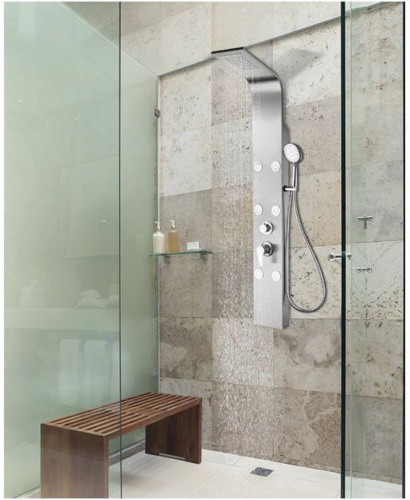 Душевая панель Aquanet Galaxy 00209998 прямоугольная настенная - фото 2