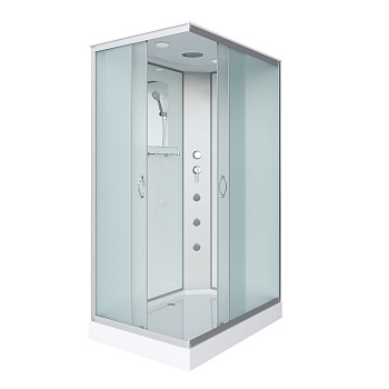 Душевая кабина Niagara Classic 431853QG 110х80 прямоугольная с крышей ориентация универсальная