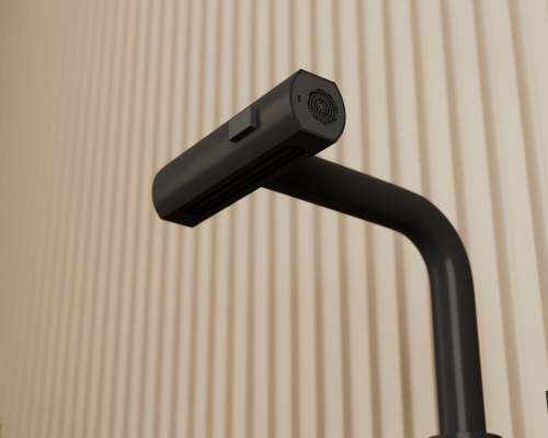 Смеситель для кухни  Tinos TI3732-18Black на раковину/столешницу черный матовый - фото 5