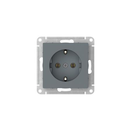 Розетка с заземлением 16А Systeme Electric AtlasDesign (АтласДесигн) ATN000743S