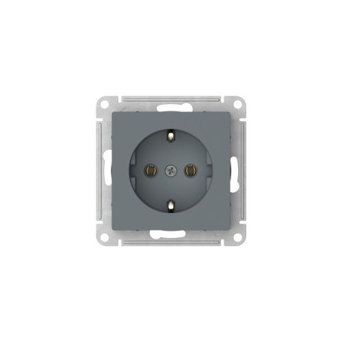 Розетка с заземлением 16А Systeme Electric AtlasDesign (АтласДесигн) ATN000743S - фото 4