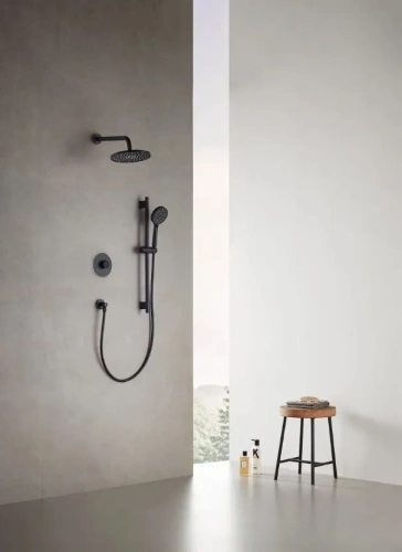 Душевая система Arrow AG3732MB-1 встраиваемая в стену - фото 4