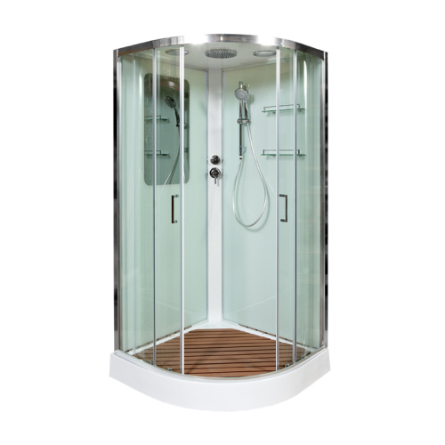 Душевая кабина AvaCan A01 100х100 четверть круга с крышей ориентация универсальная - фото 2