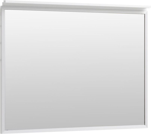 Зеркало в ванную Allen Brau Priority 1.31017.02 100х75 цвет серебро