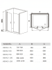 Душевая дверь WeltWasser WW600 10000002735 100х185 стекло прозрачное профиль хром