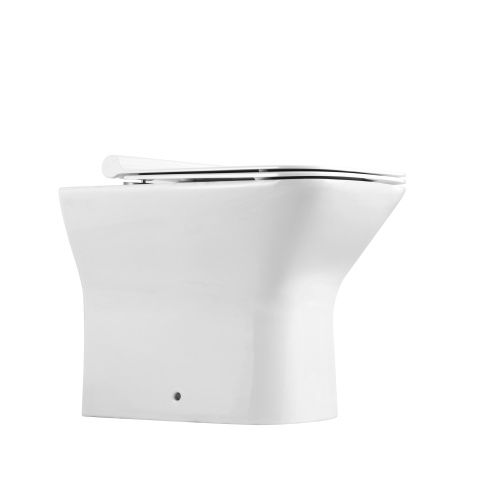 Унитаз приставной Agger AT02200 белый с сиденьем микролифт каскадный смыв - фото 5