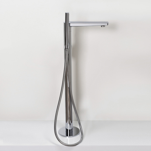 Смеситель для ванны с душем WasserKRAFT Dinkel 5800 5821 напольный хром - фото 4