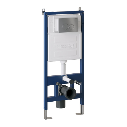 Клавиша смыва механическая Grossman Galaxy 700.K31.01.110.110 цвет хром - фото 4