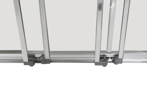 Душевая дверь Grossman Falcon GR-D110Fa 110х190 стекло прозрачное профиль хром глянцевый - фото 3