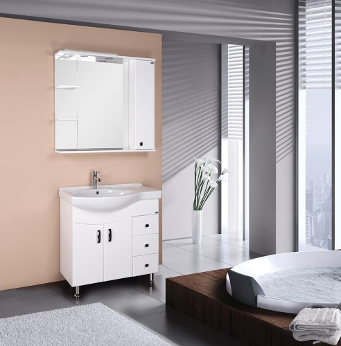 Тумба под раковину Onika Эльбрус 108202 80х37х68 напольная - фото 2