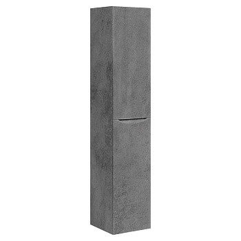 Шкаф-пенал Vincea Mia VSC-2M170BT-L 35х35х170 подвесной цвет серый