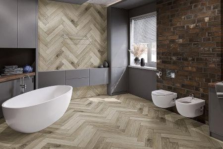 Кварцвиниловая плитка Damy Floor LONDON LVT 200415EL-01-LVT Честер толщина 0.25 см 43 класс 590х118
