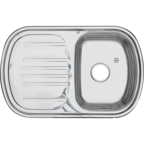 Кухонная мойка Melana 231 t (*10) 77х49 цвет хром - фото 2