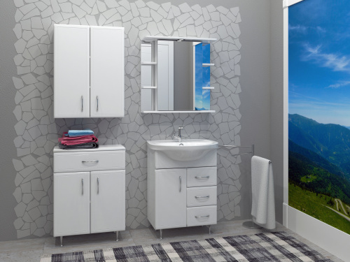 Комод Stella Polar Концепт SP-00000154 60х30х82 напольный цвет белый - фото 3