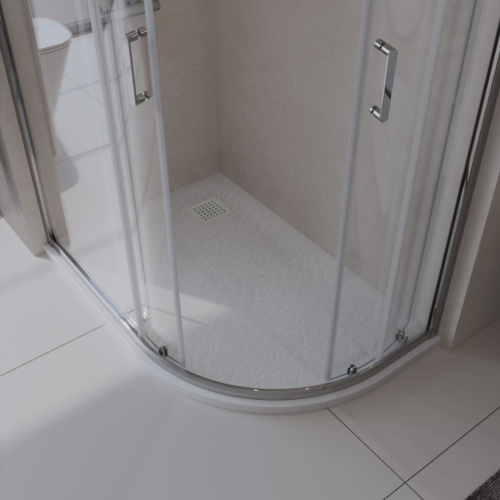 Душевой поддон BelBagno UNO TRAY-MR-UNO-RH-120/90-550-35-W-L-BO 120х90 искусственный мрамор белый - фото 3