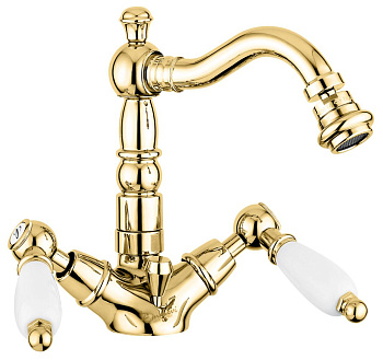 Смеситель Emmevi Deco Ceramic 121614/OR на биде золото