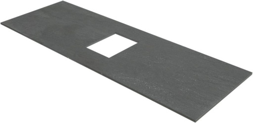 Столешница Allen Brau Priority 1.31012.GR-S 116х41 накладная цвет серый