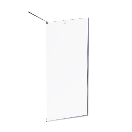 Душевая перегородка Am.Pm Func W84WI-90-F1-MTE 90х200 стекло прозрачное профиль хром глянцевый - фото 2