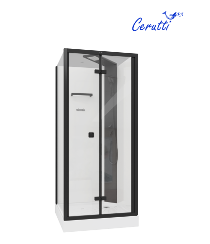 Душевая кабина Cerutti SPA BELLA90B 90х90 квадратная без крыши - фото 4