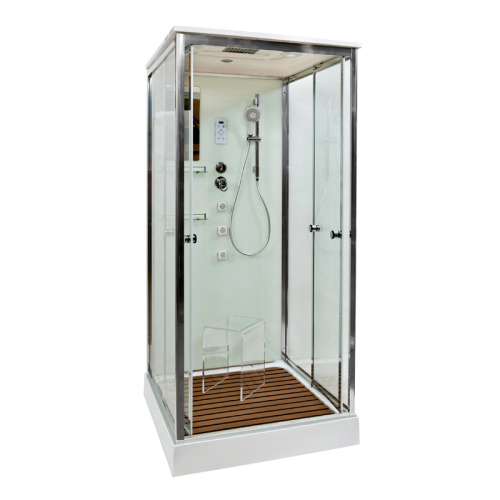 Душевая кабина AvaCan V1015 100х100 квадратная с крышей ориентация универсальная - фото 3