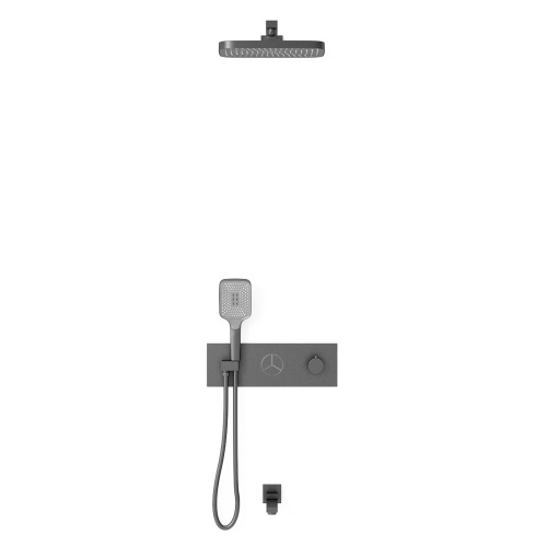 Душевая система Vincea VSFW-432T1GM встраиваемая в стену с термостатом - фото 3