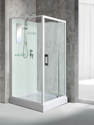 Душевая кабина River TANA Б/К 100/80 (10000001873) 100х80 прямоугольная без крыши ориентация универсальная - фото 3