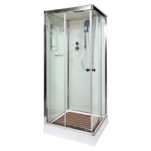 Душевая кабина AvaCan K409SLED 90х90 квадратная с крышей ориентация универсальная - фото 3