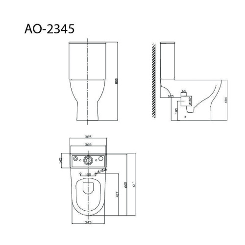 Унитаз-компакт напольный с бачком Тритон Astro Щ0000058891 белый с сиденьем микролифт безободковый каскадный смыв - фото 2