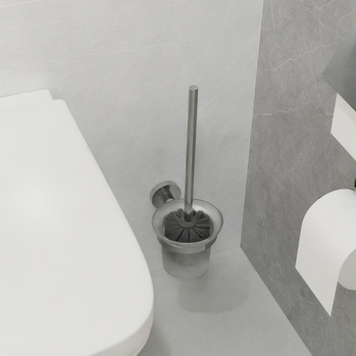 Ершик для унитаза Fixsen Comfort chrome FX-85013 - фото 3