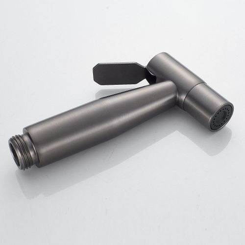 Гигиенический душ со смесителем Raffine F207T оружейная сталь - фото 5