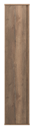 Шкаф-пенал Brevita Dallas DAL-05035-31 35х34х165 подвесной цвет коричневый - фото 2