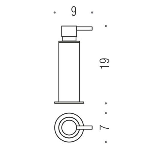 Дозатор Colombo Plus W4980.GM - фото 2