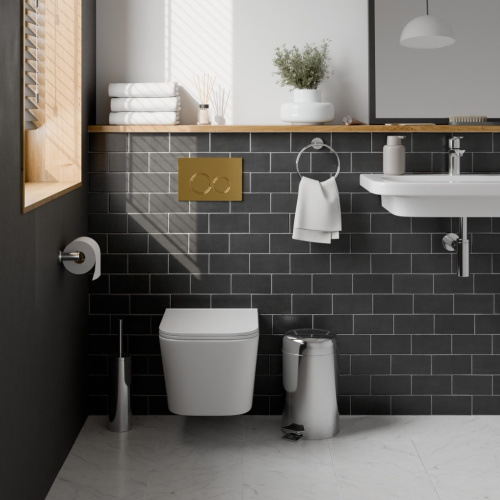 Клавиша смыва механическая Iberica Blanca ESTI-O IB.B082.006.001 цвет желтый - фото 4