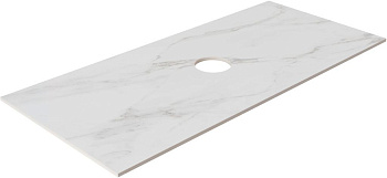 Столешница Allen Brau Reality 1.32025.M 101х46 накладная цвет белый